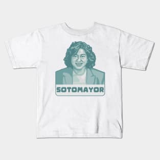 Ladies of the Supreme Court - Sonia Sotomayor Kids T-Shirt